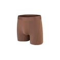 thumbnail image 3 of Aeropostale Mens Boxer Briefs Poly Spandex Performance Brushed Microfiber Ultra Soft Fly-less Support Boxer Briefs Underwear(Beige/Brown/Green/Black, Small), 3 of 5