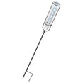 thumbnail image 2 of Accurate Outdoor Rain Gauge Sturdy Garden Rain Measuring Tool with Stake for Yard, 2 of 9