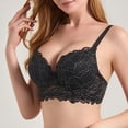 thumbnail image 2 of Tumotour Balconette Bra For Women'S Supportive Underwire Bras Lace Patchwork Bras Everyday Bra, 2 of 9