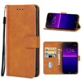 thumbnail image 1 of Funda de cuero para teléfono Sony Xperia 20/Xperia 8, marrón, 1 of 5