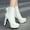 White, variant on Tejiojio Fall Clearance Women's Fashion Casual Retro Solid Colors Short Ankle Boots Zipper Shoes