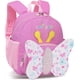 thumbnail image 1 of Mochila Infantil Mochila Pequeña para Niñas, Mochila Preescolar De Jardín De Infantes con Correa para El Pecho para 1-5 Años, Mariposa, 1 of 5
