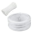 thumbnail image 2 of MasteelfCA 55 Mètres Fil de Fer de Jardin Enduit de Colle PVC (Blanc), 2 of 7