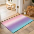 thumbnail image 3 of 2x3ft Area Rug,Pink Blue Purple Gradient Washable Large Rugs Soft Non-Slip Floor Rug Simple Watercolor Non-Shedding Indoor Carpets for Living Room Bedroom Home Office Nursery, 3 of 9