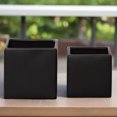 thumbnail image 6 of Odette Handcrafted Ceramic Square Planter Set (Set of 2), 6 of 8