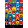 thumbnail image 4 of MLB League - S. Preston Mascot Grid 20 Wall Poster with Pushpins, 22.375" x 34", 4 of 6