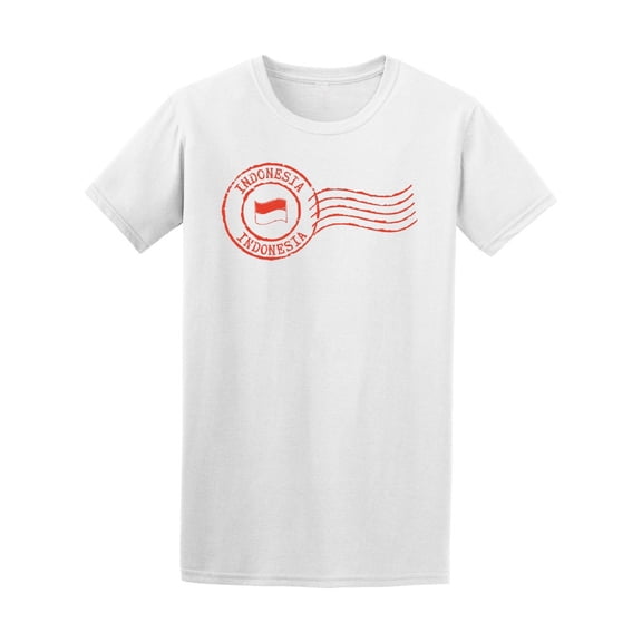 Indonesia Indonesia Stamp Tee Men's -Image by Shutterstock
