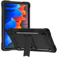 thumbnail image 3 of For Samsung Galaxy Tab S7 11" Case SM-T870 T875, Allytech Heavy Duty Shockproof Rugged Full Body Protective Case Impact Defender Hard Kickstand Cover for Samsung Galaxy Tab S7 11" 2020,Black, 3 of 9