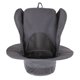 thumbnail image 4 of Sombrero para el sol Gorra con protección UV Ala ancha Nylon Transpirable Secado rápido UPF 50+ Sombrero de pesca con cubierta extraíble para solapa en el cuello y la cara Gris oscuro YUNYI BRAND  Deportes, 4 of 8