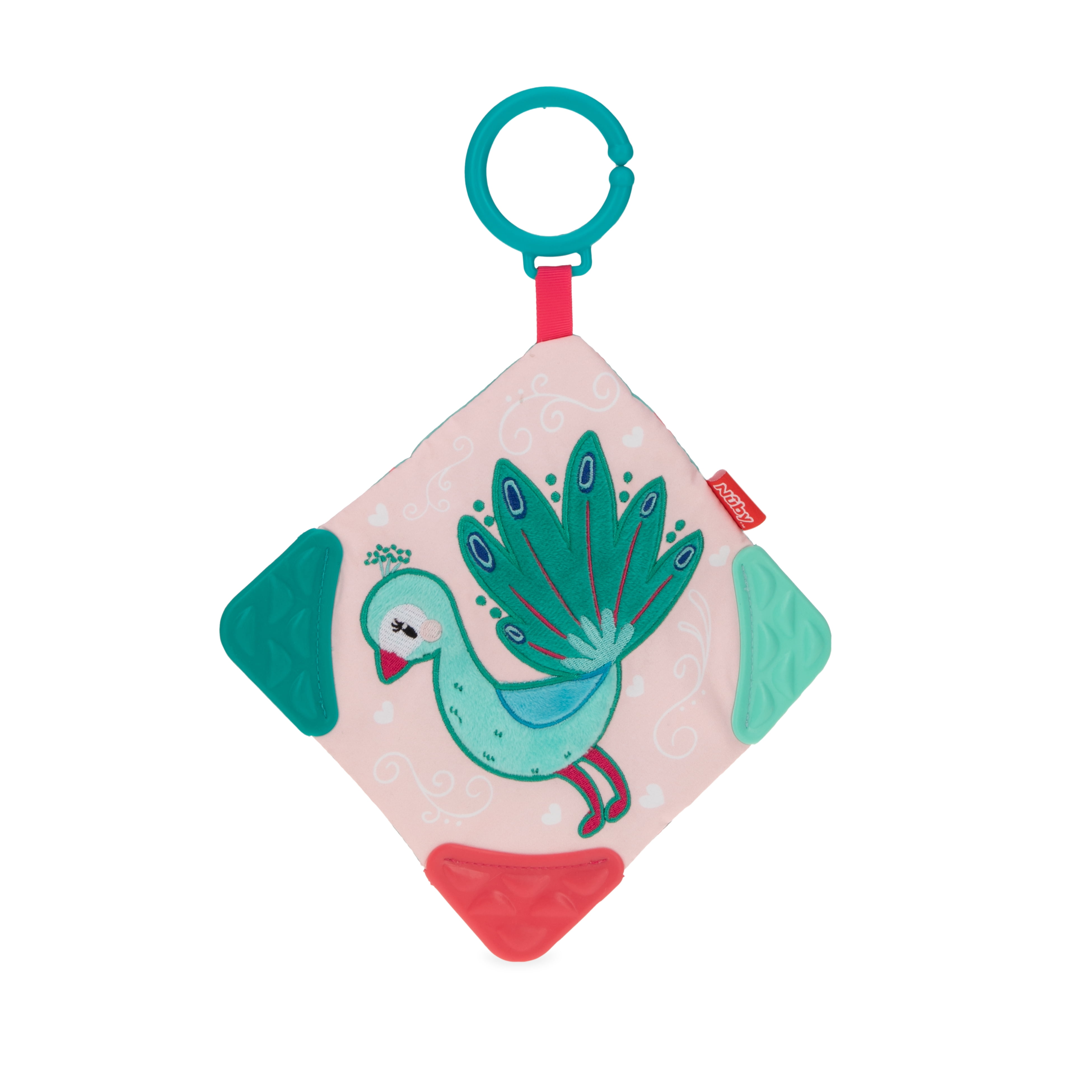 nuby teething blankie