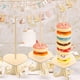 thumbnail image 5 of Soporte de madera para donas, soporte para donas, soporte de madera para decoración de pasteles, fiesta de cumpleaños, boda, paquete de 3 corazones, 5 of 5