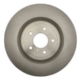 thumbnail image 3 of KarParts360 For Infiniti FX50 2009 10 11 12 2013 Brake Rotor Front Cast Iron Non-Coated | Vented | 48.26 Millimeters Rotor Height | 31.979 Millimeters Nominal Thickness, 3 of 4
