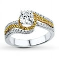 thumbnail image 2 of 1 Carat Beautiful Diamond Wedding Ring Set, 2 of 3