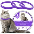 thumbnail image 1 of ORUYROP Calming Collar for Cats 3 Pack Calming Cat Collars Pheromone Collar for Cats Anxiety Relief Lasts 60 Days Adjustable Calming Collar for Kitten Kitty Calm Collar Cat Calm Relaxing Comfo, 1 of 7