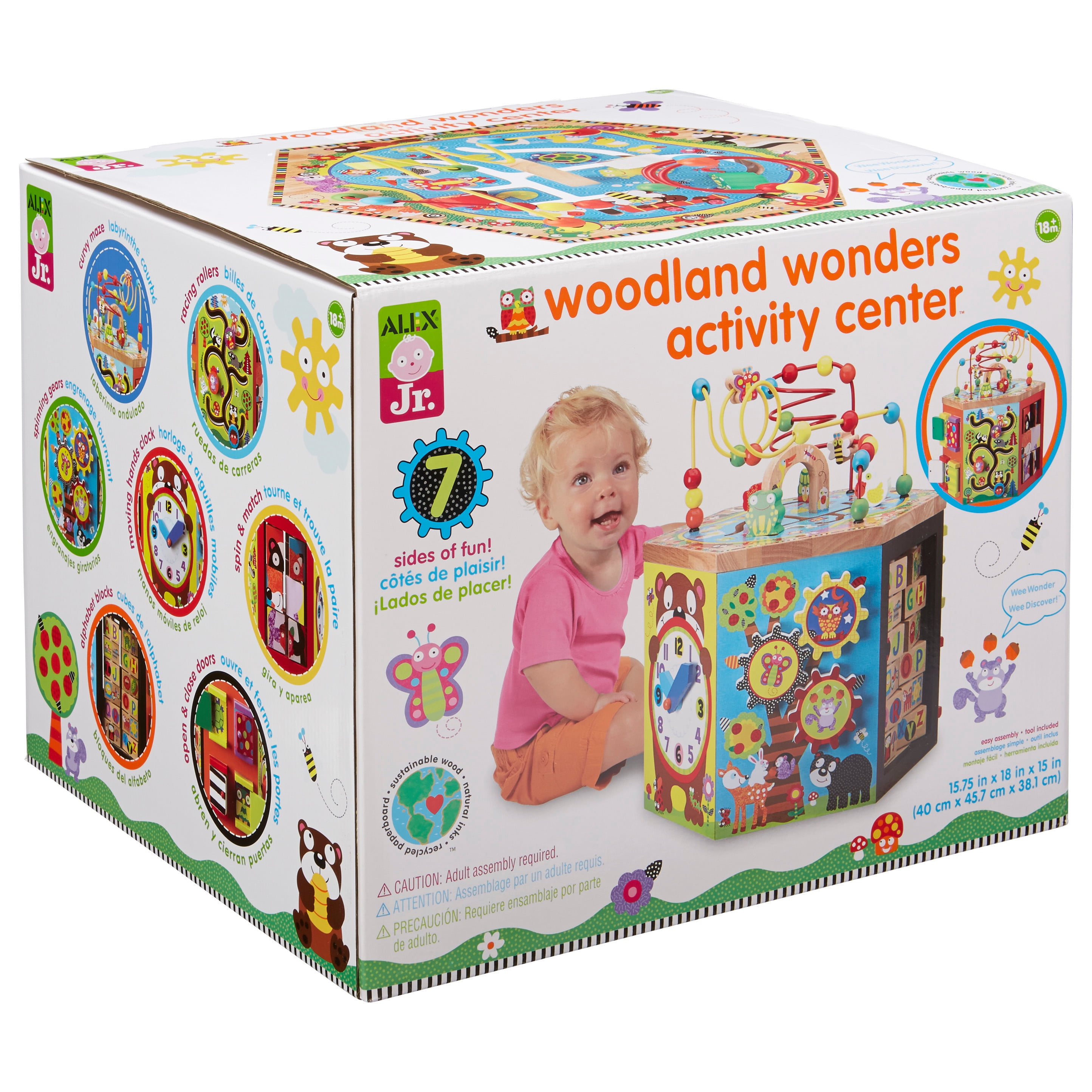 alex jr wooden activity table