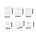 thumbnail image 3 of TIMIFIS Kitchen Gadgets Laundry Pocket 6 PCS of Lasting Honeycomb Fine Mesh Laundry Bags Multiple Sizes of Laundry Bags to Block Clothes from Pilling and Deformation During Washing Kitchen & Dining, 3 of 6