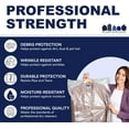 thumbnail image 7 of Plasticplace Clear Plastic Hanging Garment Bags, 1.0 Mil Sloped Shoulder Plastic Suit Bags Protect Full-Length Dresses, Coats, Uniforms, and More Long Apparel, 21" x 4" x 54", 50 Count, 7 of 7