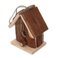 thumbnail image 4 of Casa De Pájaros De Madera, Hermoso Adorno De Casa De Pájaros Estilo Retro Naturaleza Para Decoración De Interiores Ccdes Otros, 4 of 8