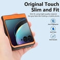 thumbnail image 4 of Compatible Flip Case for Motorola Razr Plus 2023 Case Clear,Motorola Razr 40 Ultra Case,Electroplating Shockproof Protective Case for Motorola Razr  Case 2023 Motorola Razr Flip Phone Case, 4 of 7
