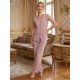thumbnail image 2 of Conjunto 2 Piezas Elegante, Chaleco Abotonado y Pantalón de Pierna Ancha, Look Moderno para Mujer, 2 of 5
