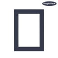 thumbnail image 2 of Navy Blue Acid Free 24x36 Picture Frame Mats with White Core Bevel Cut for 20x30 Pictures - Fits, 2 of 3