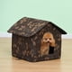 thumbnail image 5 of Impermeable Oxford perro gato perrera cama mascota acogedora tienda de campaña casa (hoja M) Sywqhk Libre de BPA, 5 of 8