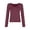 Wine, variant on Long Sleeve Basic Tops for Women Pack Turtleneck Slim Fit Solid Basic Long Sleeves Thermal Top Basic Tee Tunic Tops T Shirts Y2k Clothes Streetwear