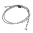 thumbnail image 4 of Motorbike Brake Pipe, Silver PVC 150cm/59.1in Length Motorcycle Brake Line  for Autocycle, 4 of 7
