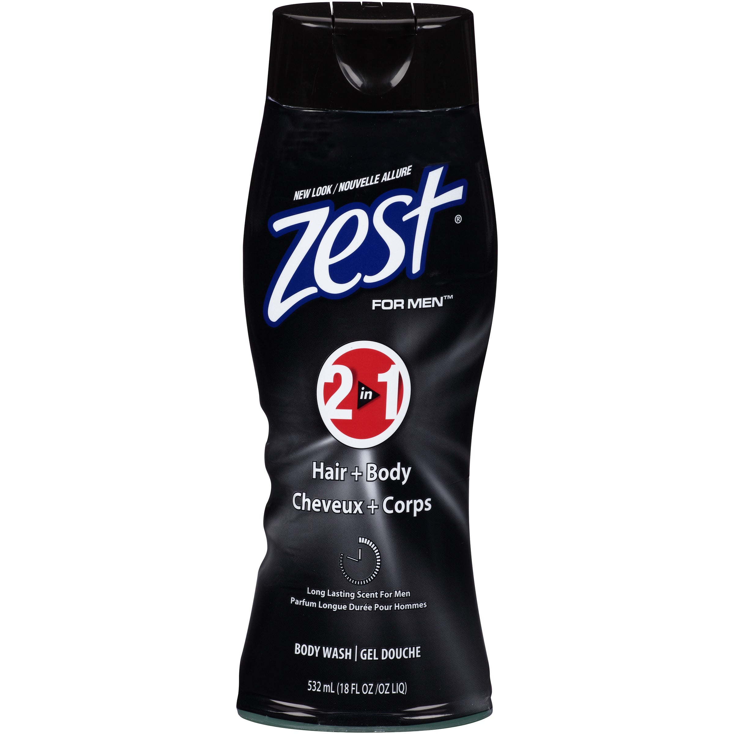 Zest Hair + Body Wash 18 oz