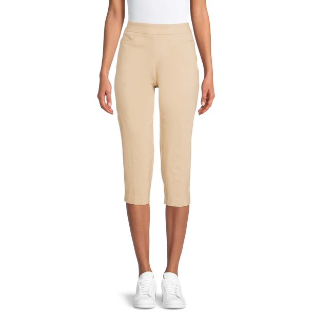 Time and Tru Women's Millennium PullOn Capris
