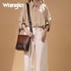 thumbnail image 2 of Bandolera Wrangler de piel vegana marrón para mujer, 2 of 8