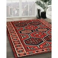 thumbnail image 3 of Ahgly Company Machine Washable Indoor Rectangle Traditional Brown Area Rugs, 7' x 9', 3 of 7
