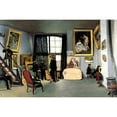 thumbnail image 2 of Unknown 24x17 Black Modern Framed Museum Art Print Titled - Bazilles Studio: 9 rue de la Condamine, 1870, 2 of 4