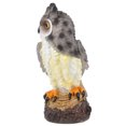 thumbnail image 3 of Resin Owl Statue Grey For Garden Decor 1Pcs 6.7x3.9x3In, 3 of 9