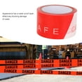 thumbnail image 3 of Red White Hazard Warning Caution Tape, Guard Hazard Warning Safety Stripe Water Proof Retractable 10Pcs  for Construction Site, 3 of 7