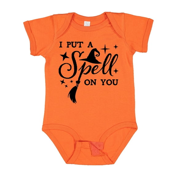 Inktastic I Put a Spell on You Halloween Magic Boys or Girls Baby Bodysuit