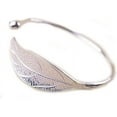 thumbnail image 2 of Nvzi Fashion Trendy Open Leaf Cuff Bracelet Bangles for Women Simple Plant Bracelet Femme Boho Jewelry Birthday Gift, 2 of 5