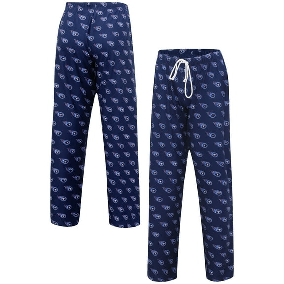 Women's Concepts Sport Navy Tennessee Titans Gauge Allover Print Sleep Pants