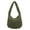 Green, variant on ZPAQI Quilted Puffer Bag Large Down Cotton Shoulder Carryall Underarm Purse for Women