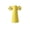 Yellow, variant on Smiley Ceramic Vase - Exquisite floral and smiley face design, handmade fashionable home decorations