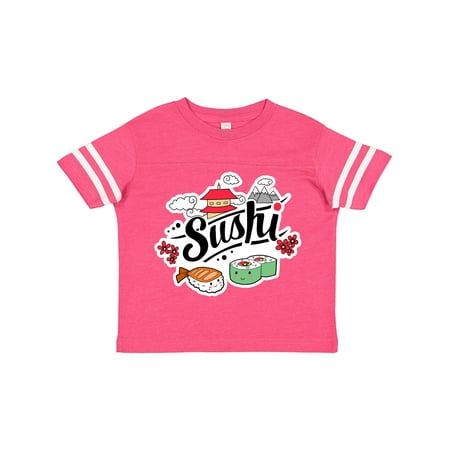 

Inktastic Cute Sushi Illustration Gift Toddler Boy or Toddler Girl T-Shirt