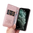 thumbnail image 3 of Funda para iPhone 11 Pro Max Estuche de Cuero PU Tipo Cartera con Ranuras para Tarjetas y Cierre Magnético, 3 of 5