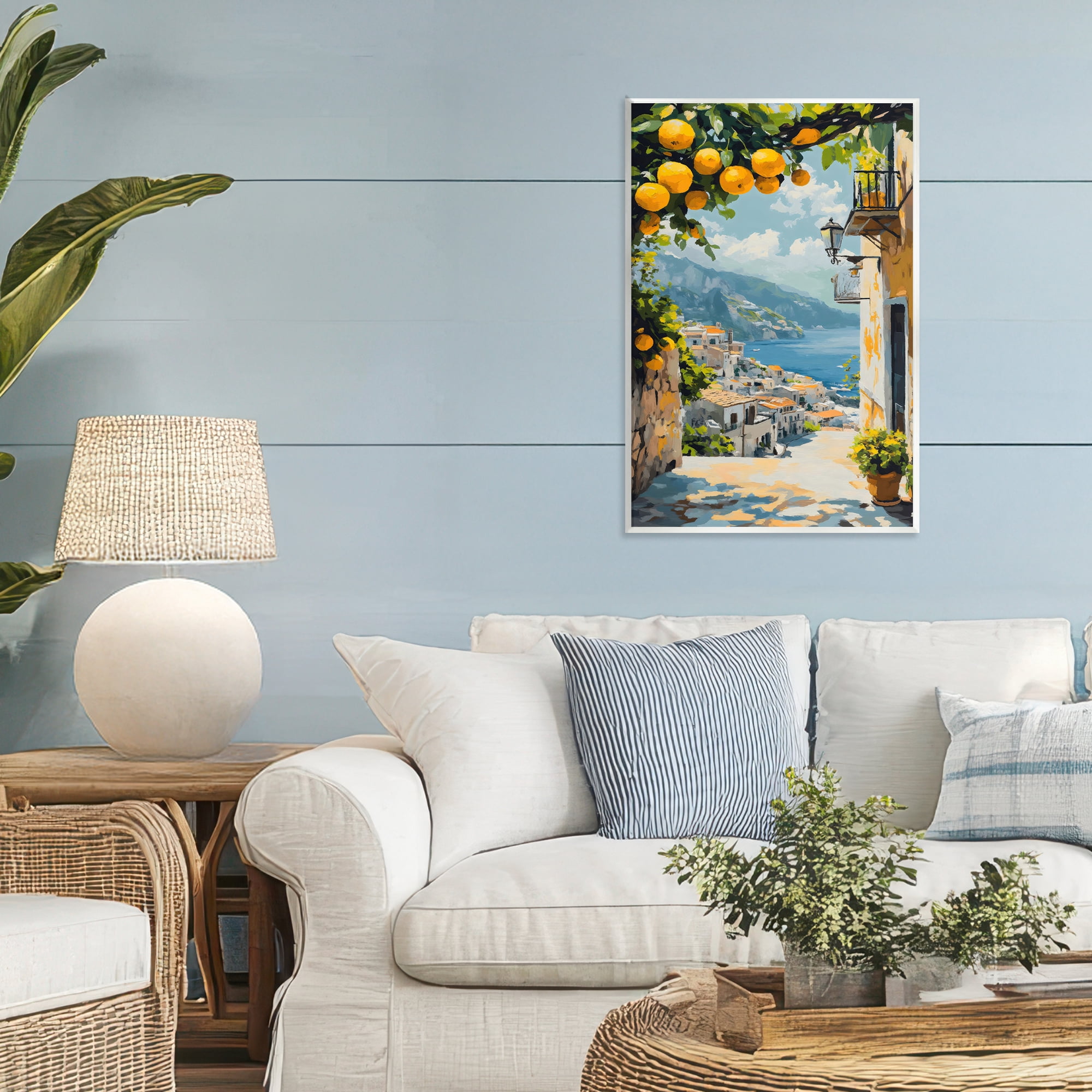 Stupell Industries Lemon Tree Overlooking Coast Wall Plaque Art, design by Creative Studio