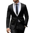 thumbnail image 1 of Styesk Vestes pour Hommes Veston pour Homme Veston Décontracté Veston Uni Haut, 1 of 8