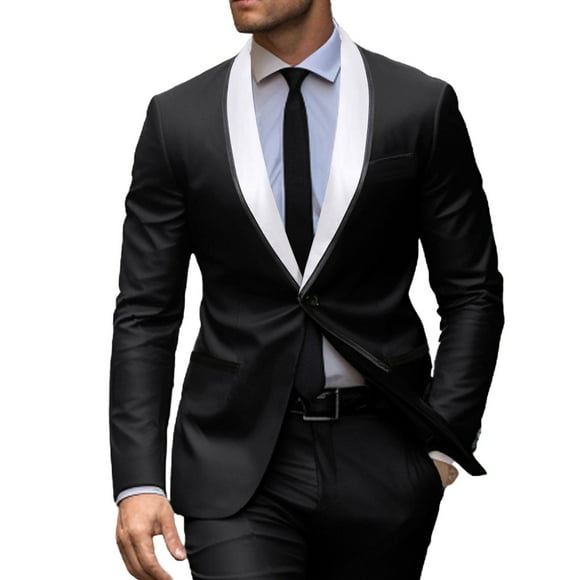 Pisexur Mens Sport Coats and Blazer Long Sleeve Formal Business Suit Blazers Fashion Cotton One Button Suit Jackets Casual Solid Color Regular Fit Jackets with Pockets