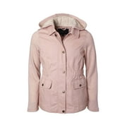 Limited Too Metallic sleeve cotton twill anorak jacket (big girls)