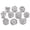 Color 5, variant on 10pcs Mixed Crystal 18mm Snap Buttons Jewelry Fit DIY Snap Bracelets & Bangles-Color 5