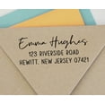 thumbnail image 2 of Printtoo Personalized Custom Invitation Annoucement Self Inking Return Address Rubber Stamp, 2 of 6