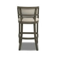 thumbnail image 6 of Jennifer Taylor Home Paris 30.5" Farmhouse Bar Stool with Backrest Light Beige, 6 of 15