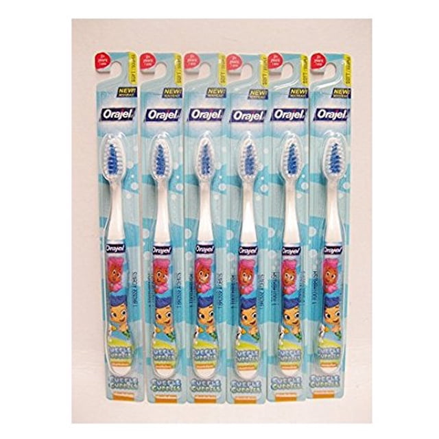 Orajel Paw Patrol Kids Manual Toothbrush, Soft Bristles, Smaller Handle for Children learing to Brush